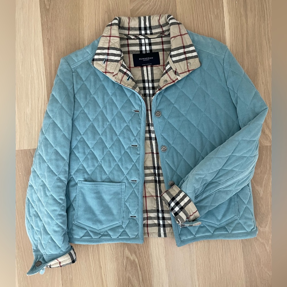 Vintage Burberry Button-Up Jacket